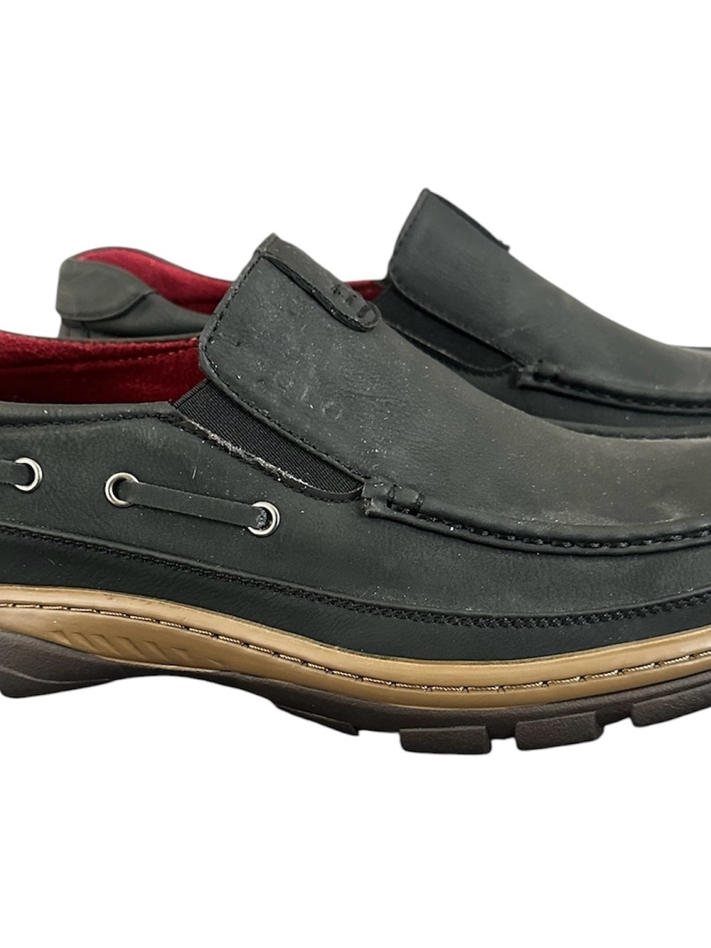 Solo Men's Fred Slip-On Loafers Comfort Black Size 9.5
